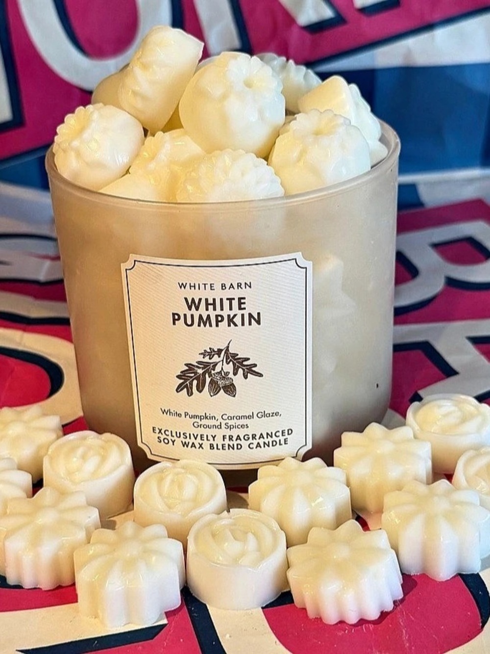 Bath ond body works White Pumpkin
Wax Melts